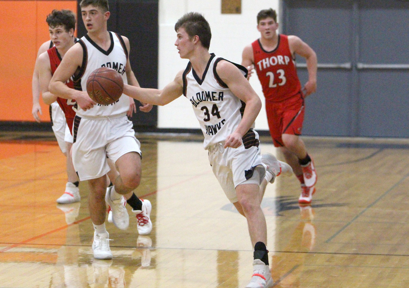 Thorp at Bloomer boys basketball 1-13-20